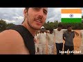 FOREIGNER Finds Local CRICKET GAME In INDIA | Auroville, India