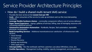 TechEd Europe 2013  The Cloud Service Provider Architecture
