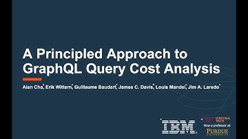 A Principled Approach to GraphQL Query Cost Analysis