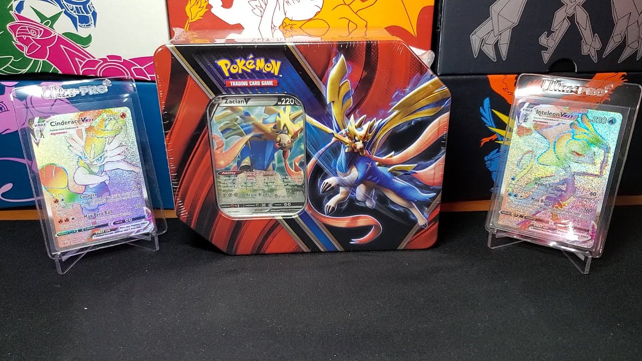 Pokemon TCG: Legends of Galar Tin- Zacian V 