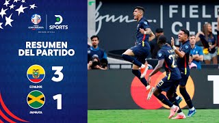 Thumbnail for #ECUADOR VENCIÓ a #JAMAICA con GOLES de #HINCAPIÉ, #PÁEZ y #MINDA | Ecuador 3–1 Jamaica | Resumen