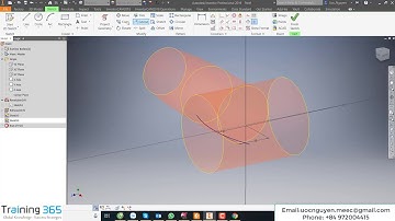 Inventor 2019 Tutorial 9 |Surface Design & Modeling