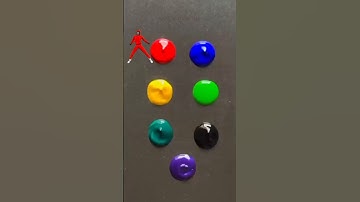 Guess the colors #오징어게임 #squidgame #alphabetlore #alphabet #colormixing #satisfying #asmr #shorts