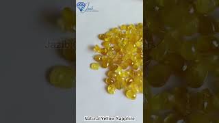 Natural Yellow Sapphire | #naturalstone #gemstone #yellowsaphhire