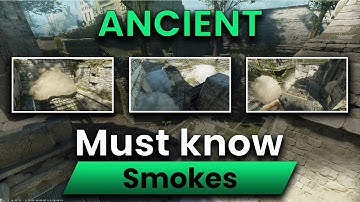 Win More Rounds on Ancient! Essential T-Side Smokes You NEED in CS2