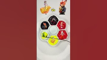 Mixing Paint Colors with Zootopia 2 Characters 🎨🦊 | Satisfying Color Mix #claymixing