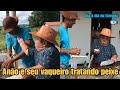 ANÃO E SEU VAQUEIRO TRATANDO PEIXE | Dia a dia na fazenda