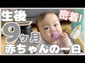 【密着】生後９ヶ月赤ちゃんの一日｜活発！ハイハイ・掴まり立ちでいろんなところに行く！｜離乳食