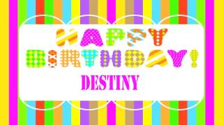 Destiny   Wishes & Mensajes - Happy Birthday