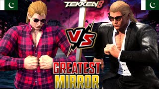 The Battle of The Greatest Steve Mirror In Tekken 8 !