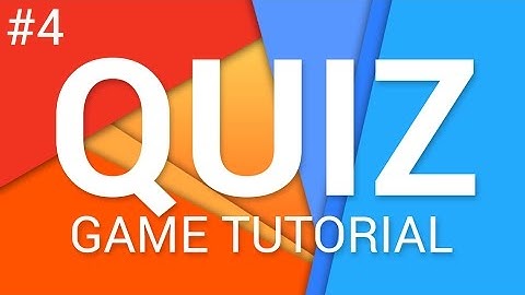 How to make a Quiz Game in Unity (E04 WRAP UP) - Tutorial