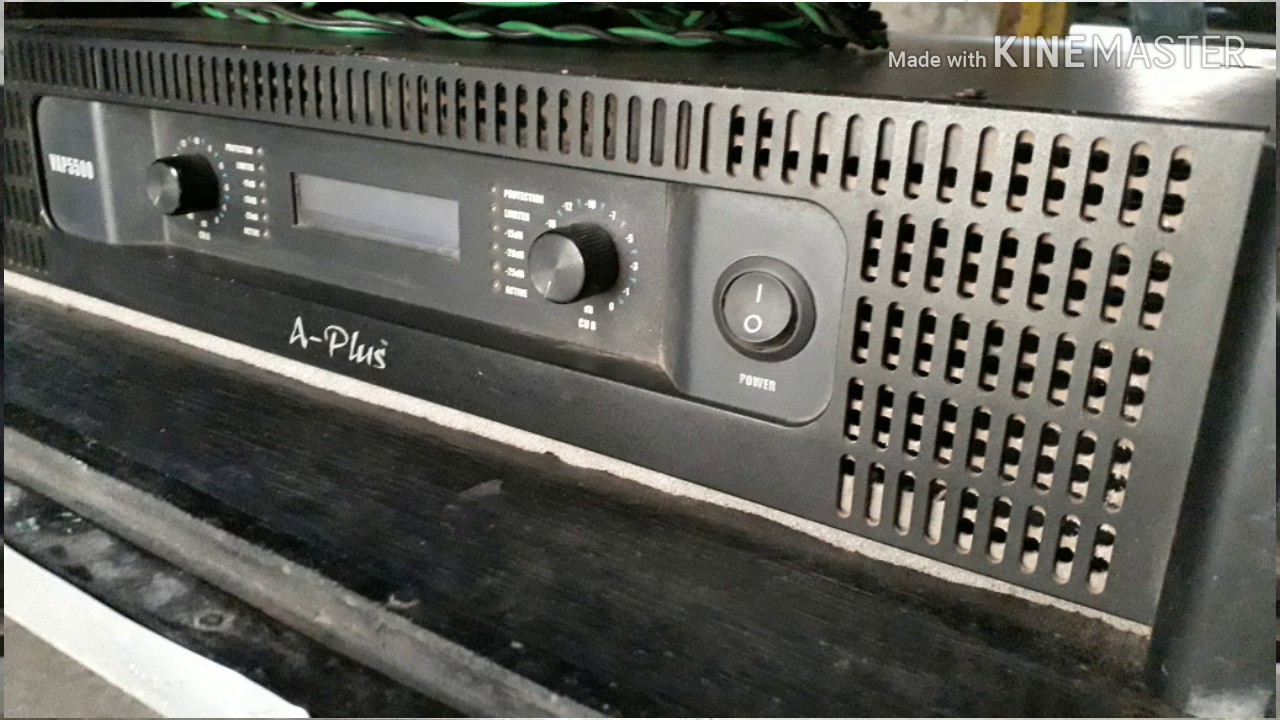 A PLUS AMPLIFIER  || VAP 5500|| APLUS