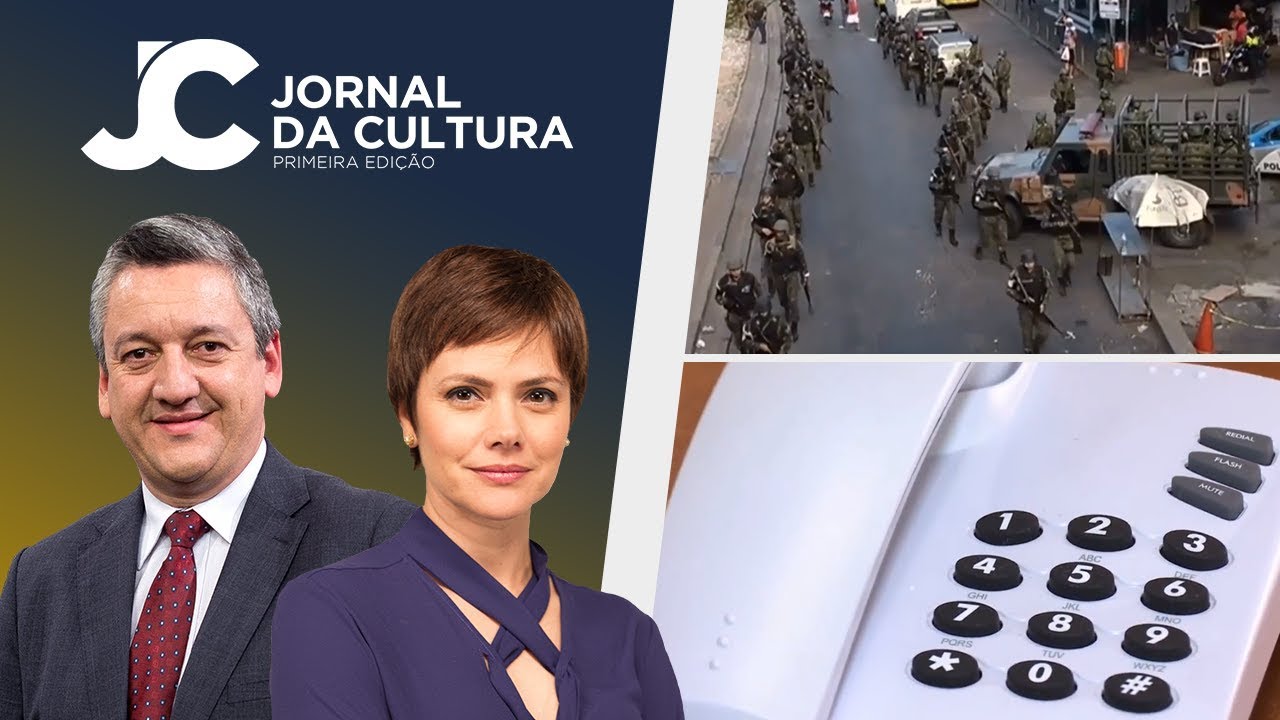 jornal do brasil Jornal da Cultura 1ª Edição | 19/02/2018