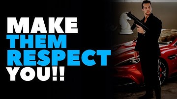 MAKE THEM RESPECT YOU || TRISTAN TATE MOTIVATIONAL SPEECH
