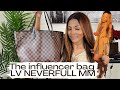 I GOT THE INFLUENCER BAG! || LV NEVER FULL MM || REVIEW