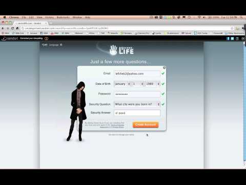 Creating a Second Life Avatar for SBMI