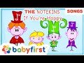 The notekins  if youre happy  new song  feelings song for kids  babyfirst tv