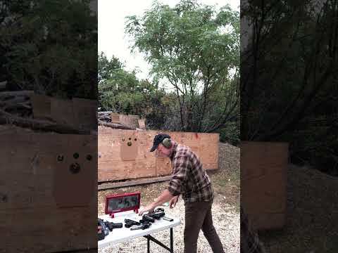 Placement Test with 5 different handguns Bend of the River Training - Waco TX