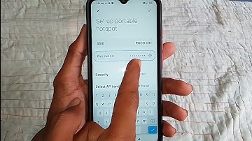 Poco mobile me hotspot par password kaise lagayen