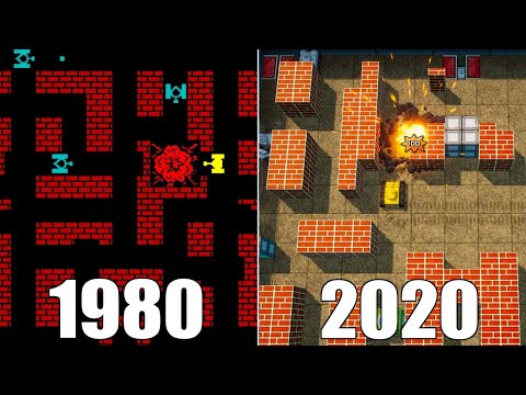 Evolution of Tank Battalion (Battle City) Games [1980-2020]