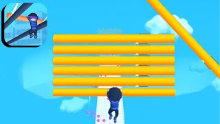 Roof Rails ☄️ - Gameplay Walkthrough All Levels (5-6) RR03