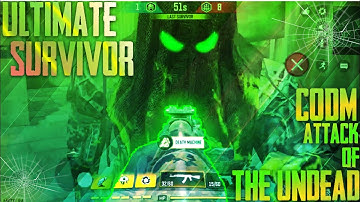 HOW TO WIN ATTACK OF THE UNDEAD MODE IN CODM | BECOME THE ULTIMATE SURVIVOR EVERYTIME | #NINJAPLAYS