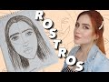 COMO DIBUJAR ROSTROS PARA LOS FIGURINES DE MODA | Pau Chong