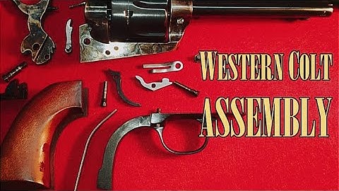 Western Colt M1873 Blank Firer Replica Assembly