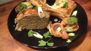 Фаршированные шампиньоны. Слоеные тарталетки. Мясной паштет. Очень вкусно! Фаршированные шампиньоны. Слоеные тарталетки. Мясной паштет. Очень вкусно!