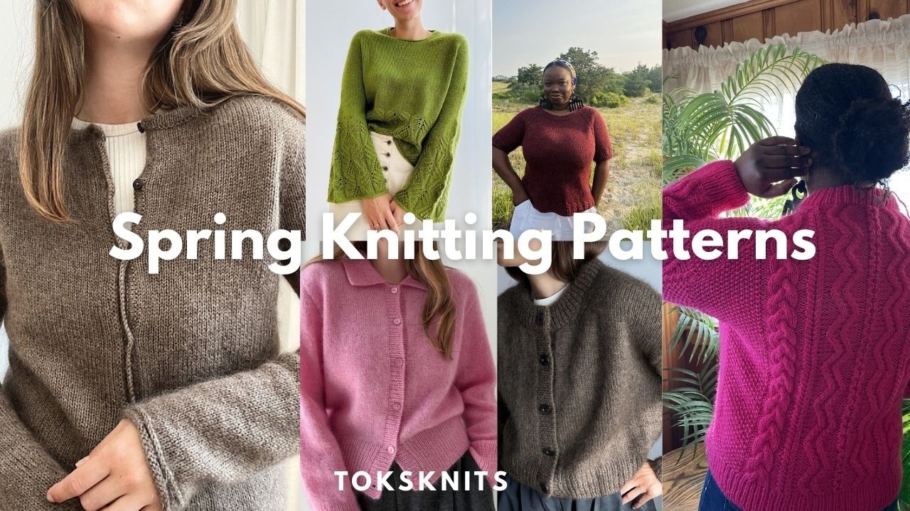 Knit Summer Spring 25 Transitional Weather Knits for Spring and Summer. Spring Knitting ...