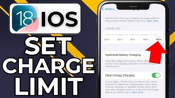 HOW TO SET CHARGING LIMIT ON IPHONE IOS 18 (2025)