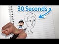 How to Draw a Face in 30 Seconds
