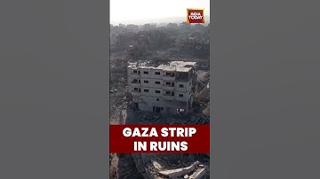 Drone Footage Shows Gaza Strip in Ruins | #gaza #droneshot #conflict #destruction #middleeast #ruins