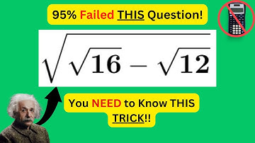 Math Olympiad PROBLEM That Only 5% of Students Can Solve!