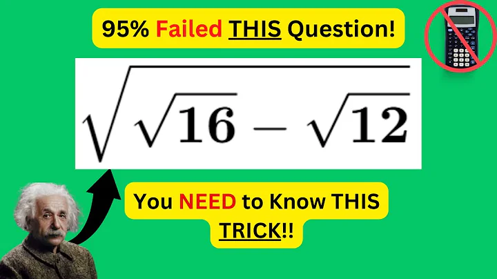 Math Olympiad PROBLEM That Only 5% of Students Can Solve!