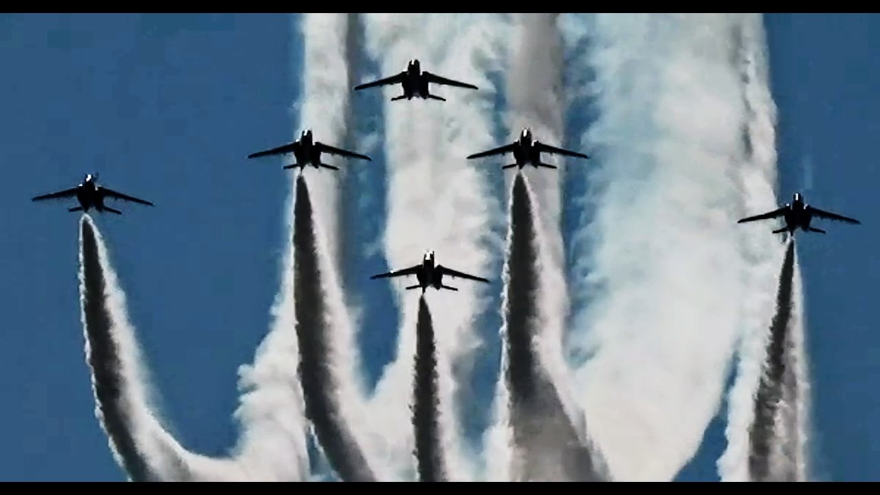 2017/5/21 静浜基地航空祭(無線付き)ブルーインパルス展示飛行・１区分