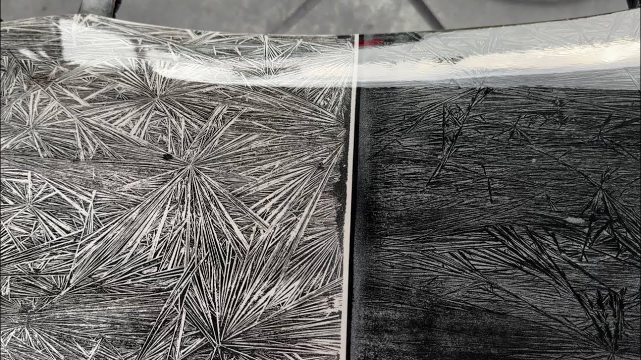 Transforma tus cristales en arte 3D la clave esta en  el negro. Español/ Inglish