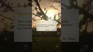 Hadist riwayat muslim...