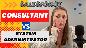 Salesforce Consultant VS System Administrator - Know the Difference? 🤔 #salesforceconsultant