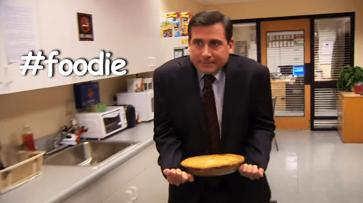 michael scott being a foodie for ten minutes strai...