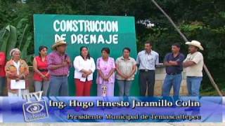 Inicio de Drenaje en Carboneras: Temascaltepec