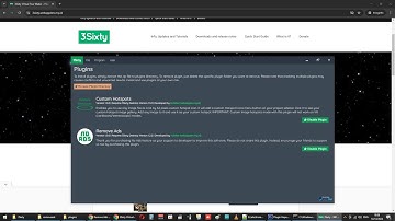 Remove Ads Plugin for 3Sixty Virtual Tour Website Maker