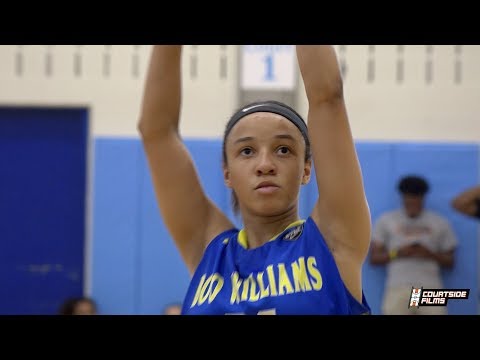 Class of 2021 PG Jada Walker Highlights From The Summer Jam With Boo Williams!