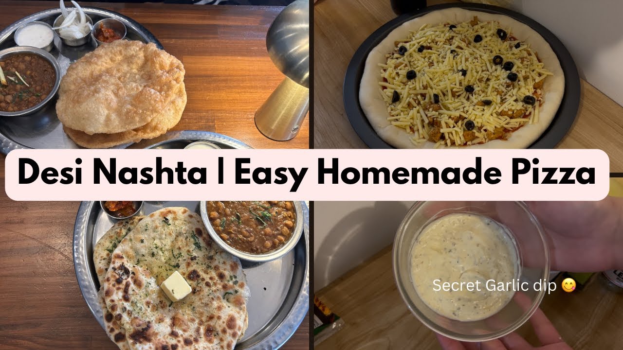 Desi Nashta || Pizza at home || Easy Pizza Recipe ||Daily Vlog ✨🍕