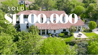 🎉 SOLD! Timeless Tranquility in Shady Canyon | Irvine, CA | 47 Golden Eagle 🏡