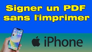 Comment signer un PDF sans l