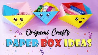 Paper Box Ideas | Origami Crafts | DIY Crafts