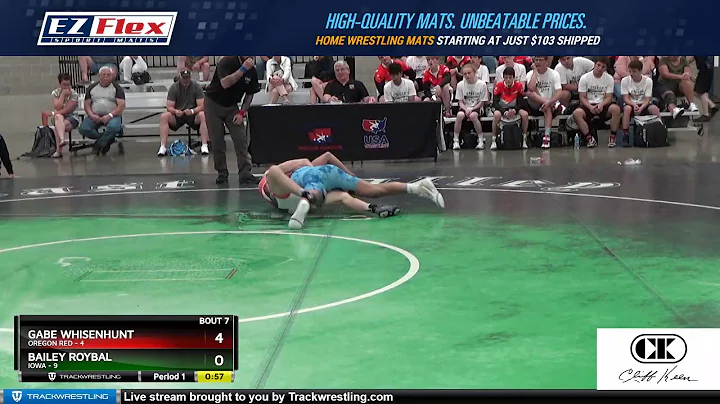 Mat 3 113 Gabe Whisenhunt Oregon Red Vs Bailey Roy...