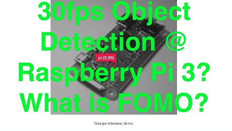 Testing Edge Impulse #FOMO Faster Objects, More Objects on Raspberry Pi 3