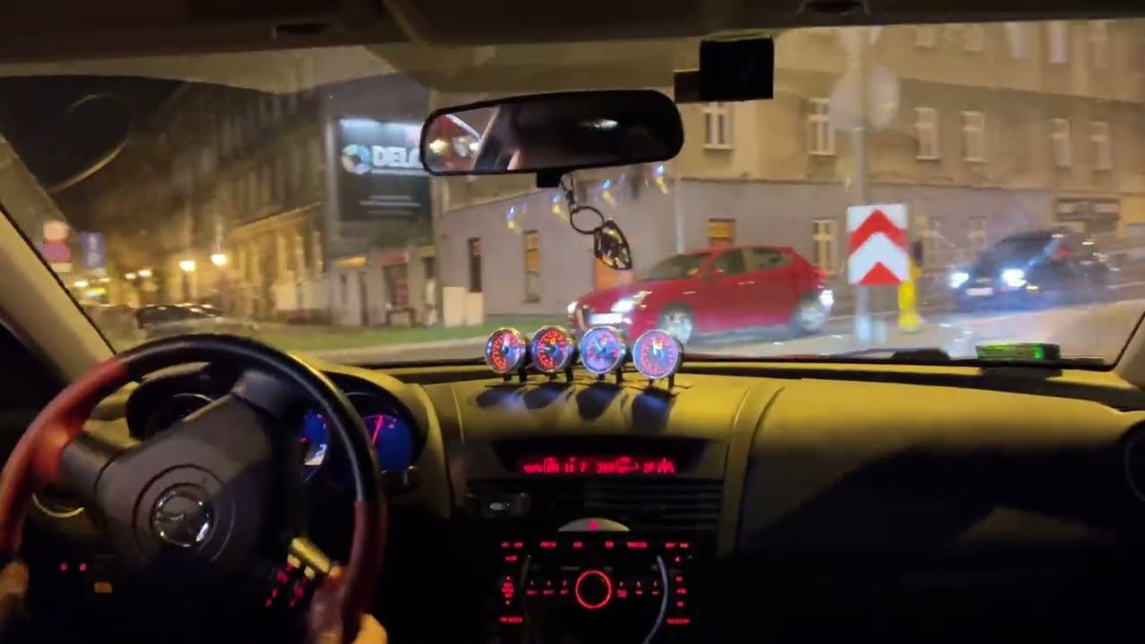 Mazda RX8 - Night drive 4K - 1/2